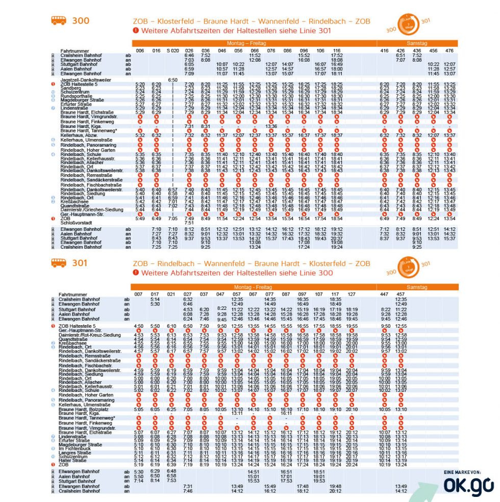 StadtBus - OK.go Mobilitäts AG