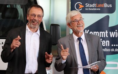 StadtLandBus – neues Rufbuskonzept nimmt Fahrt auf.