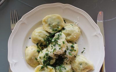 Schlutzkrapfen für 4 Personen