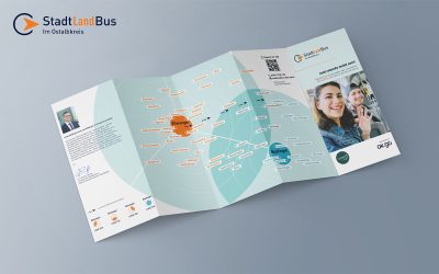 Neuer StadtLandBus – Flyer