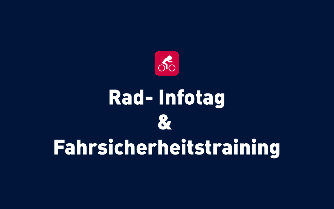 Rad- Infotag & Fahrsicherheitstraining