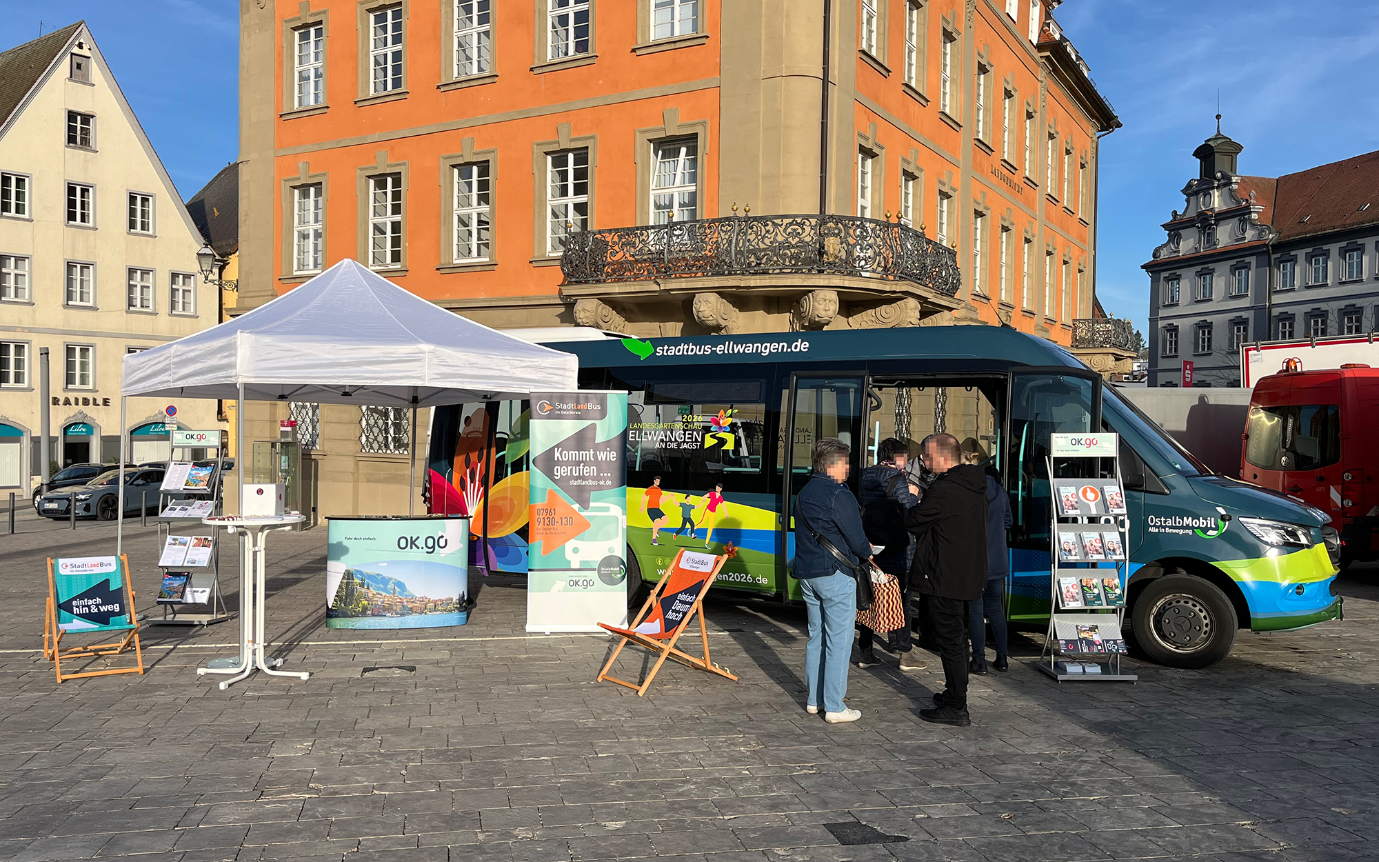 Ellwanger Marktstand
