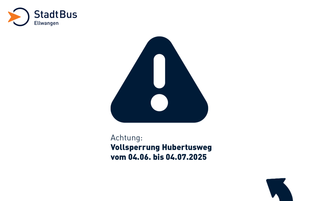 Vollsperrung Hubertusweg