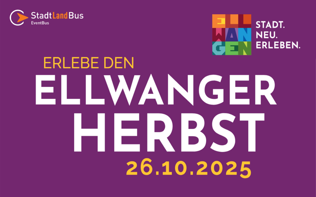 EventBus zum Ellwanger Herbst und verkaufsoffenen Sonntag