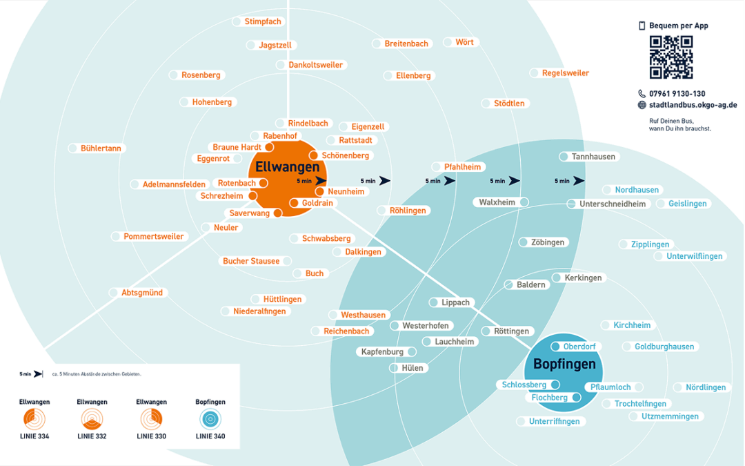 StadtLandBus-Ausweitung am Samstagvormittag