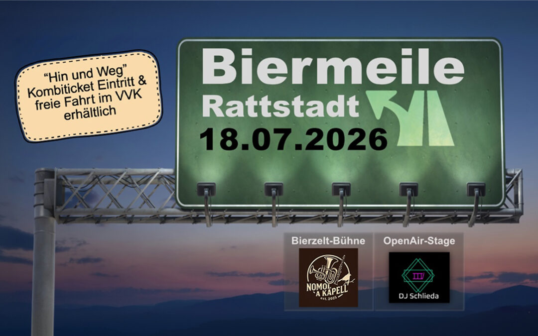 EventBus zur Biermeile Rattstadt am 18.07.2026